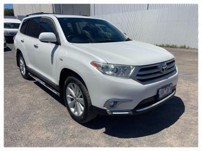 2013 TOYOTA KLUGER KX-R (4x4) 7 SEAT 4D WAGON GSU45R MY11 UPGRADE for sale in Geelong Districts