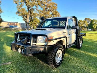2015 TOYOTA LANDCRUISER WORKMATE (4x4) C/CHAS VDJ79R MY12 UPDATE for sale in Outer East