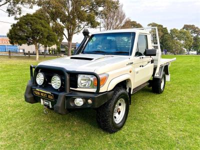 2014 TOYOTA LANDCRUISER WORKMATE (4x4) C/CHAS VDJ79R MY12 UPDATE for sale in Outer East