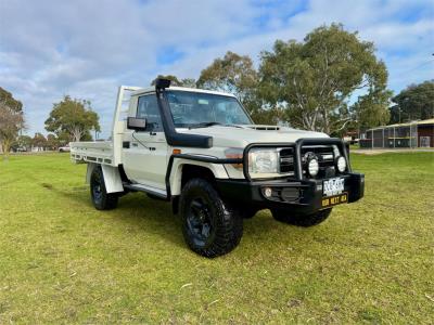 2017 TOYOTA LANDCRUISER GXL (4x4) C/CHAS LC70 VDJ79R MY17 for sale in Outer East
