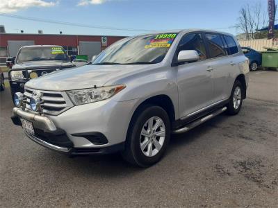 2013 TOYOTA KLUGER KX-R (4x4) 7 SEAT 4D WAGON GSU45R MY11 UPGRADE for sale in Illawarra