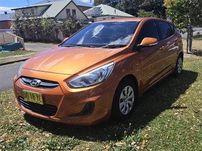 2015 HYUNDAI ACCENT ACTIVE 5D HATCHBACK RB2 MY15 for sale in Newcastle and Lake Macquarie
