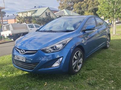 2014 HYUNDAI ELANTRA PREMIUM 4D SEDAN MD2 for sale in Newcastle and Lake Macquarie