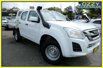 2018 ISUZU D-MAX SX (4x4) CREW C/CHAS TF MY18 for sale in Sydney - Outer West and Blue Mtns.