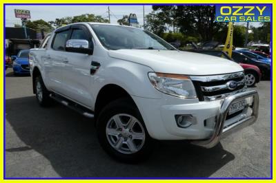 2012 FORD RANGER XLT 3.2 HI-RIDER (4x2) CREW CAB P/UP PX for sale in Sydney - Outer West and Blue Mtns.