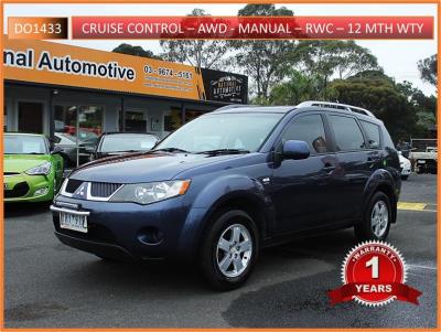 2007 Mitsubishi Outlander LS Wagon ZG MY08 for sale in Melbourne - Outer East