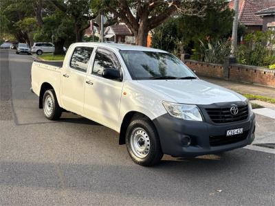2014 TOYOTA HILUX WORKMATE DUAL CAB P/UP TGN16R MY14 for sale in Inner West