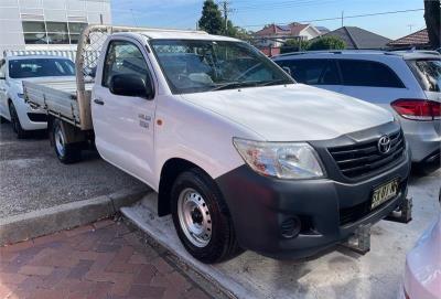 2013 Toyota Hilux Workmate Cab Chassis TGN16R MY12 for sale in Inner West