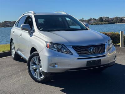 2012 Lexus RX RX450h Sports Luxury Wagon GYL15R MY12 for sale in Inner West