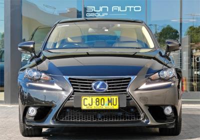 2013 LEXUS IS300h LUXURY HYBRID 4D SEDAN AVE30R for sale in Inner West