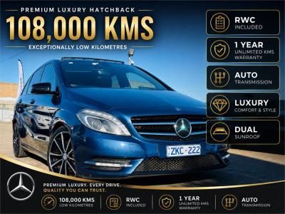 2012 MERCEDES-BENZ B250 BE 5D HATCHBACK 246 MY13 BLUEEFFICIENCY for sale in Dandenong