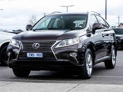 2013 Lexus RX RX270 Wagon AGL10R MY12 for sale in Melbourne - North West