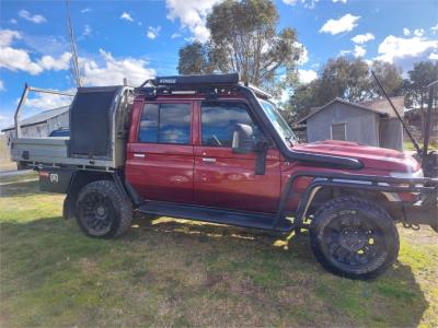 2018 TOYOTA LANDCRUISER GXL (4x4) DOUBLE C/CHAS VDJ79R for sale in Riverina