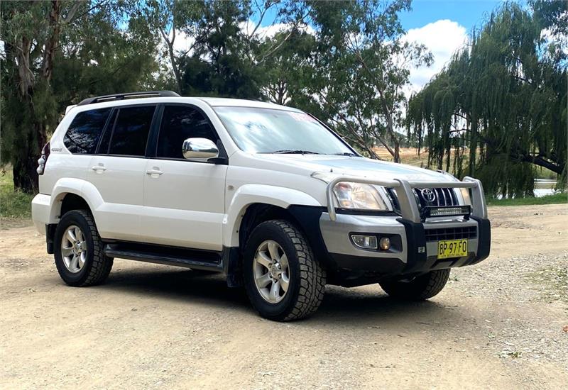 2007 TOYOTA LANDCRUISER 4D WAGON