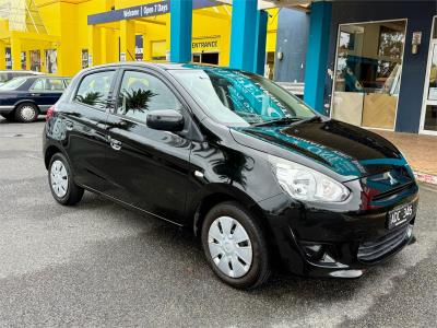 2014 MITSUBISHI MIRAGE ES 5D HATCHBACK LA MY15 for sale in Mornington