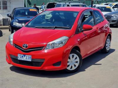 2013 TOYOTA YARIS YR 3D HATCHBACK NCP130R for sale in Footscray
