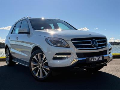2012 MERCEDES-BENZ ML 350CDI BLUETEC (4x4) 4D WAGON 166 for sale in Five Dock