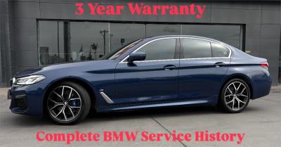 2022 BMW 5 30d M SPORT LCI 4D SEDAN G30 for sale in Sydney - Parramatta