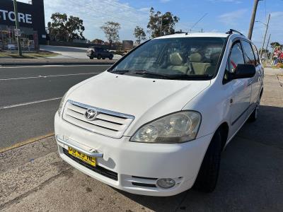 2002 TOYOTA AVENSIS VERSO ULTIMA 4D WAGON ACM20R for sale in Lansvale