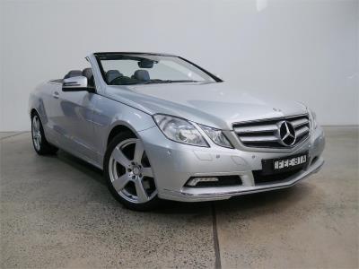2010 MERCEDES-BENZ E350 AVANTGARDE 2D CABRIOLET 207 for sale in Petersham