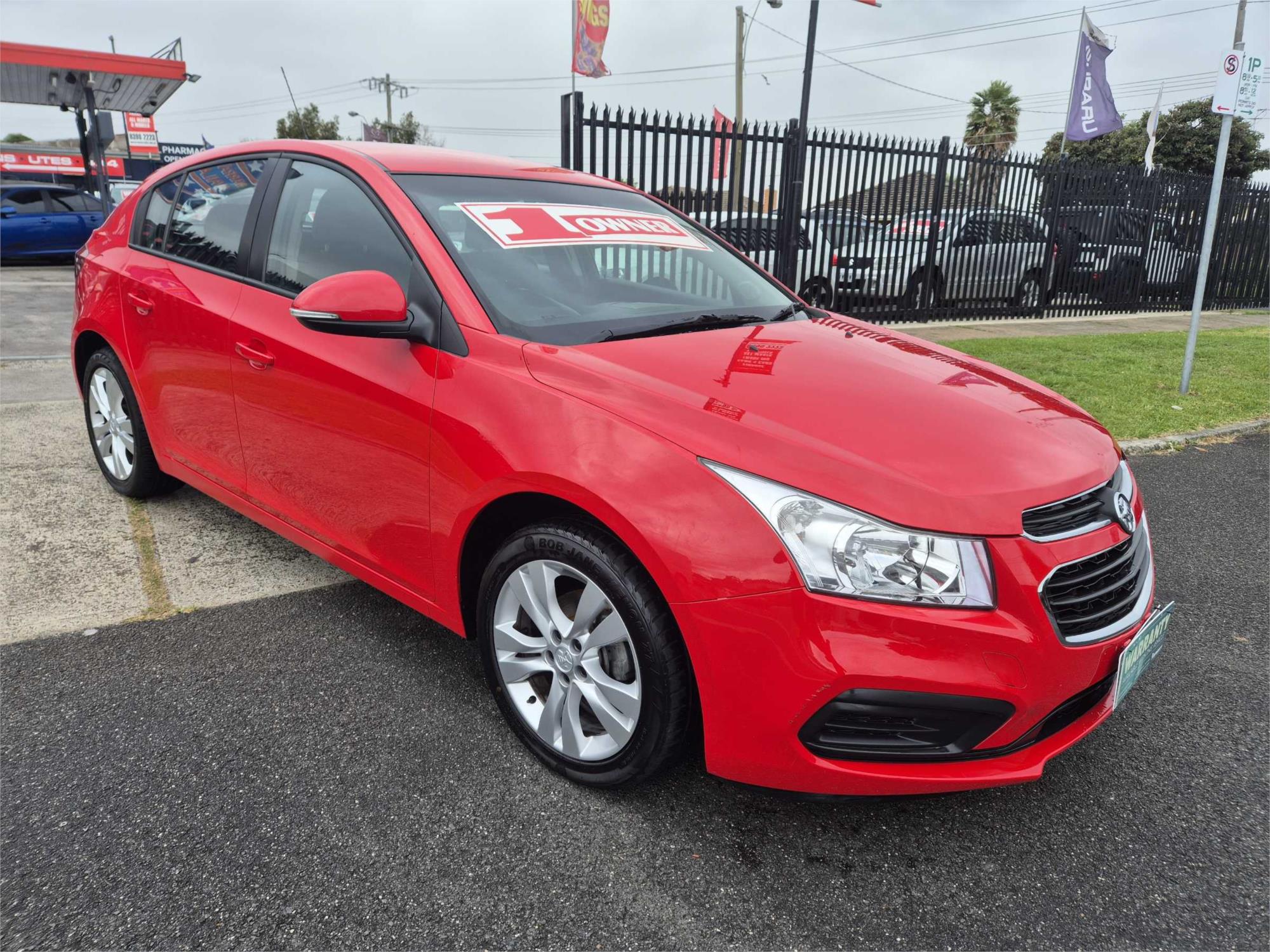 2015 HOLDEN CRUZE 5D HATCHBACK