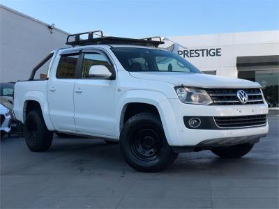 2013 VOLKSWAGEN AMAROK TDI420 HIGHLINE (4x4) DUAL CAB UTILITY 2H MY12.5 for sale in Melbourne - Inner South