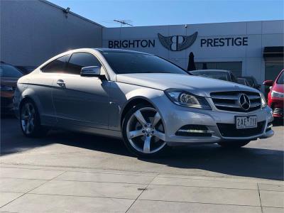 2012 MERCEDES-BENZ C250 BE 2D COUPE W204 MY12 for sale in Melbourne - Inner South