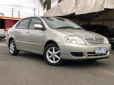 2005 TOYOTA COROLLA CONQUEST 4D SEDAN ZZE122R for sale in Melbourne - Inner South