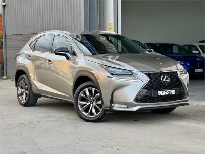 2015 LEXUS NX300h F-SPORT HYBRID (AWD) 4D WAGON AYZ15R for sale in Fyshwick