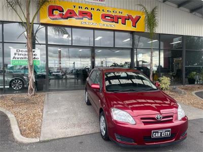2005 Toyota Corolla Ascent Hatchback ZZE122R 5Y for sale in Traralgon