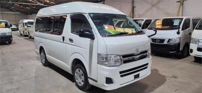 2013 Toyota Hiace Highroof Wagon KDH201R MY12 for sale in Five Dock