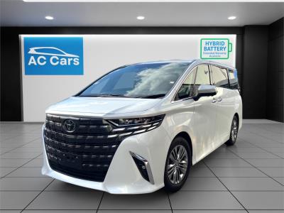 2023 TOYOTA ALPHARD HYBRID HEV, 40 SERIES FULL LEATHER VIP SEATS 2024 MODEL, HEATED STEERING, LUXURY CABIN MINIVAN AAHH40 for sale in Brisbane West