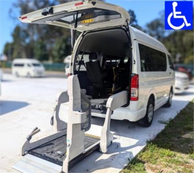 2018 TOYOTA HIACE VAN PEOPLE MOVER WELCAB HIGH ROOF for sale in Brisbane West