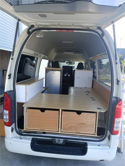 2015 TOYOTA HIACE VAN FITTED CAMPERVAN HIGH ROOF for sale in Brisbane West