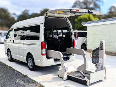 2017 TOYOTA HIACE VAN PEOPLE MOVER WELCAB Upgraded w/ Qstraints, NDIS Ready HIGH ROOF for sale in Brisbane West