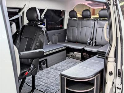 2022 TOYOTA HIACE VAN, SEMI-FITTED CAMPERVAN, FINANCE AVAILABLE LUXURIOUS HIGH SPECS, LINE ASSIST SUPER GL MID ROOF WIDE BODY TRH214 2.7 PETROL for sale in Brisbane West