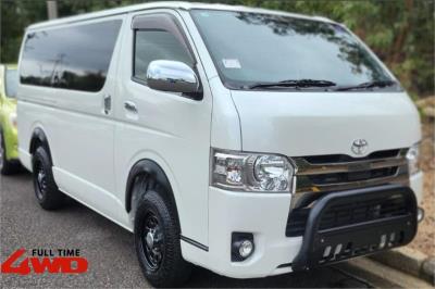 2018 TOYOTA HIACE 2.8L DIESEL VAN CAMPERVAN, SUPER GL, FINANCE AVAILABLE, LIFTED FOR OFF ROADING LOW ROOF 4WD GDH206 for sale in Brisbane West