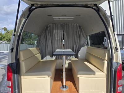 2021 Toyota Hiace SLWB CAMPERVAN w/ MOBILE TABLE AND CHAIRS LINE ASSIST SAFETY SENSORS VAN TRH223 for sale in Brisbane West