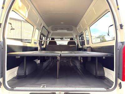 2018 Toyota Hiace DIESEL VAN CAMPERVAN GL UPGRADED WHEELS REVERSER CAMERA SAFETY SENSORS SLWB 4WD GDH226 for sale in Brisbane West