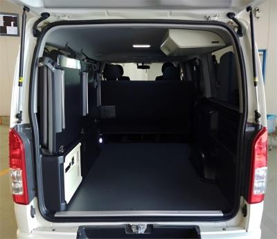 2020 Toyota Hiace VAN 5D, CAMPERVAN, DUAL SLIDE DOORS, REVERSE CAMERA, VERY LOW KMS LOW ROOF TRH200 for sale in Brisbane West