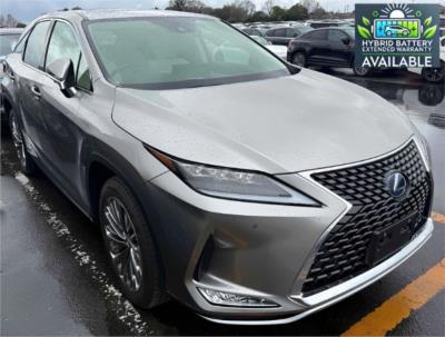 2022 Lexus RX450h VERSION L HYBRID SUV w/ HUD DISPLAY ELEGANT WHITE INTERIOR LEATHER TRIM SUV GYL20 for sale in Brisbane West