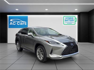 2022 Lexus RX450h VERSION L HYBRID SUV w/ HUD DISPLAY ELEGANT WHITE INTERIOR LEATHER TRIM SUV GYL20 for sale in Brisbane West
