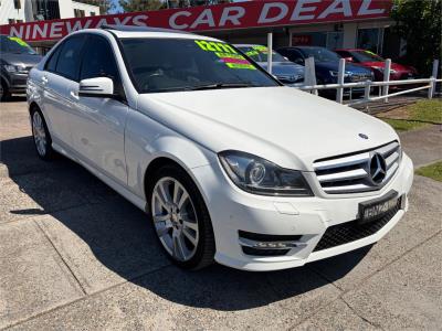 2013 MERCEDES-BENZ C200 BE 4D SEDAN W204 MY13 for sale in Broadmeadow