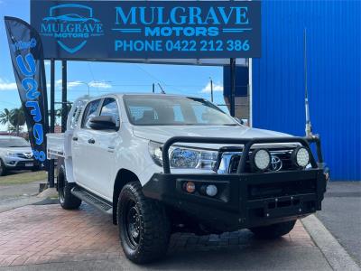 2019 TOYOTA HILUX SR (4x4) DOUBLE C/CHAS GUN126R MY19 for sale in Cairns