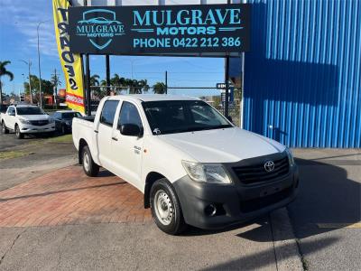 2013 TOYOTA HILUX WORKMATE DUAL CAB P/UP TGN16R MY12 for sale in Cairns