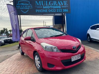 2012 TOYOTA YARIS YR 5D HATCHBACK NCP130R for sale in Cairns