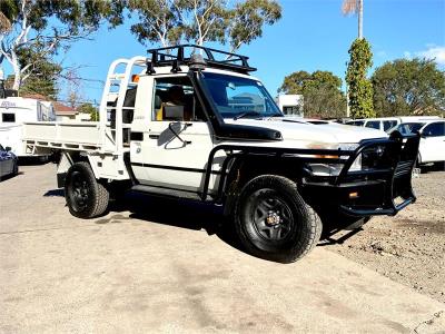 2012 TOYOTA LANDCRUISER WORKMATE (4x4) C/CHAS VDJ79R MY12 UPDATE for sale in Roselands