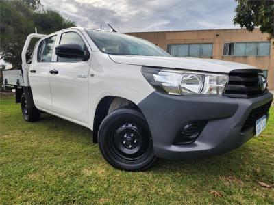 2018 TOYOTA HILUX WORKMATE DOUBLE CAB P/UP TGN121R MY19 for sale in Wangara