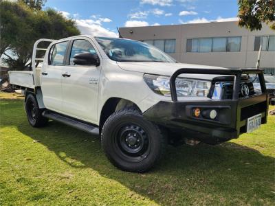 2018 TOYOTA HILUX SR (4x4) DOUBLE C/CHAS GUN126R MY19 for sale in Wangara