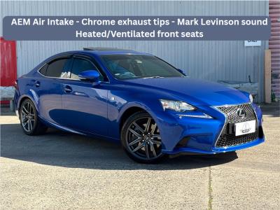 2013 Lexus IS IS350 F Sport Sedan GSE31R for sale in Port Melbourne
